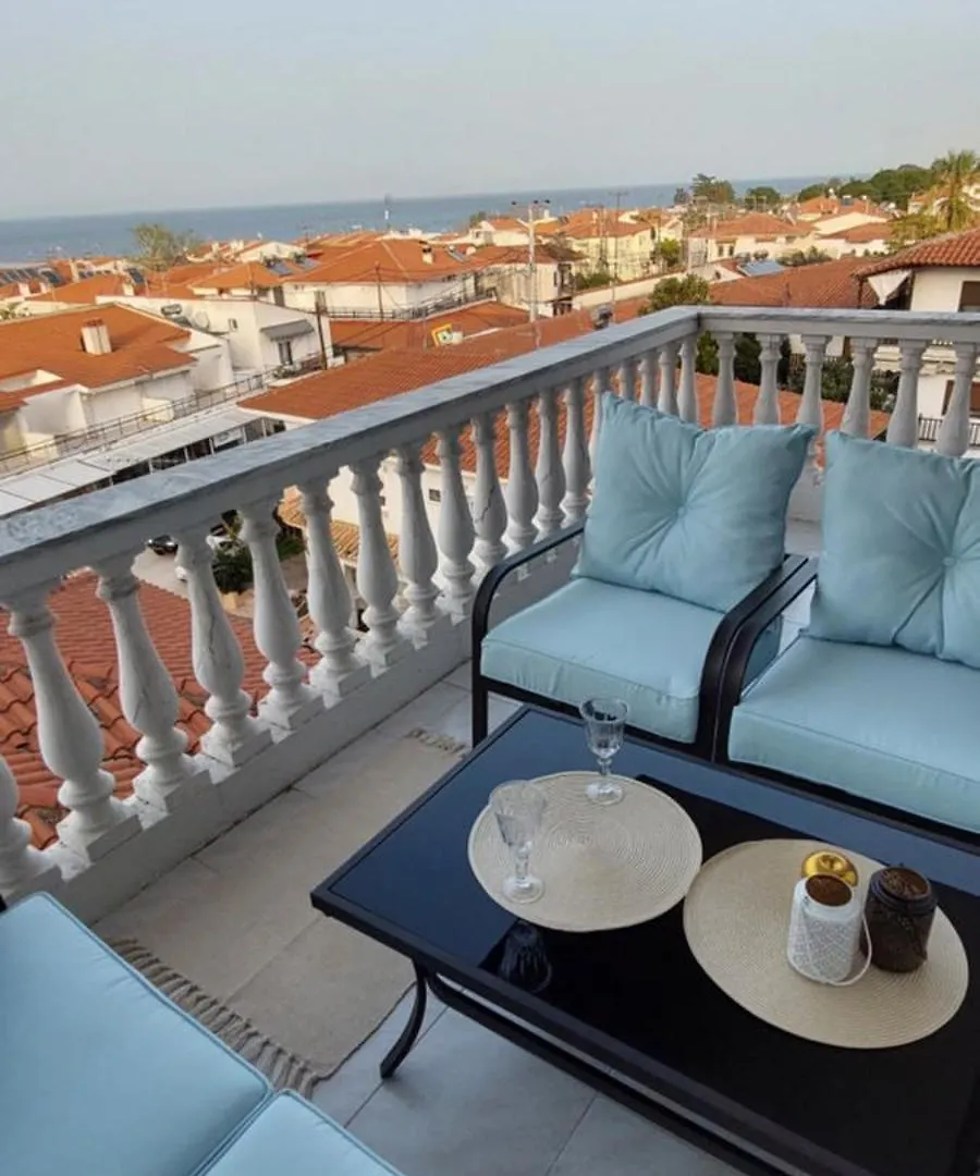 Artemis Apartments Тюркоазна Гледка Към Морето Polychrono